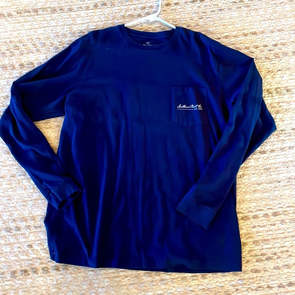 Navy long sleeve t shirt